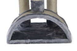 Beeztees Kedi Tırmalama, Gri, 35x35x82cm - Thumbnail