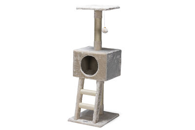 Beeztees Kedi Tırmalama, Krem, 40x35x82x110cm