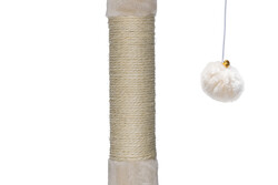 Beeztees Kedi Tırmalama, Krem, 40x35x82x110cm - Thumbnail