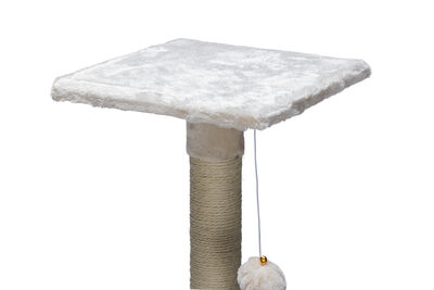 Beeztees Kedi Tırmalama, Krem, 40x35x82x110cm