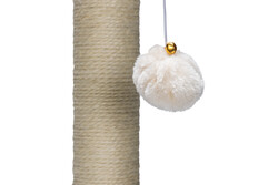 Beeztees Kedi Tırmalama, Krem, 40x35x82x110cm - Thumbnail