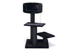 Beeztees Kedi Tırmalama, Siyah, 50x50x92cm - Beeztees