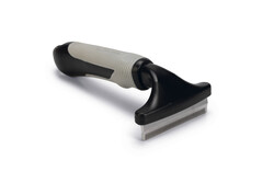 Beeztees Kısa ve Uzun Tüylü Köpek Alt Kürk Tarağı, Siyah Gri, M, 15,5cm, 15,5x8,5x5cm - Beeztees