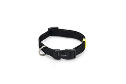 Beeztees - Beeztees Köpek Boyun Tasması, Siyah, 26-40cm, 15mm