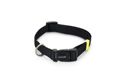 Beeztees - Beeztees Köpek Boyun Tasması, Siyah, 35-50cm, 20mm