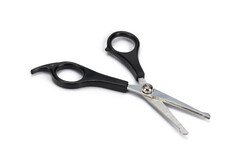 Beeztees Köpek Burun ve Kulak Tüy Düzletme ve Bakım Makası, Siyah, 15cm, 15x6x0,5cm - 3