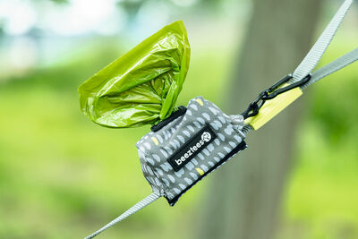 Beeztees Köpek Dışkı Toplama Poşeti Taşıma Çantası, Gri, 7,5x3,5x4cm - 4