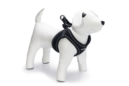 Beeztees Köpek Göğüs Tasması, Neopren, Siyah, S, 38-44cm - 2