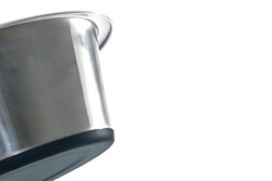 Beeztees Köpek Mama Su Kabı, Kaymaz Tabanlı, Paslanmaz Çelik, 20cm, 1,8L - 2