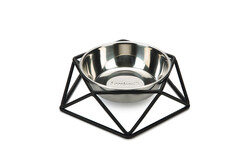 Beeztees - Beeztees Köpek Mama Su Kabı, Paslanmaz Çelik, 19cm, 350ml