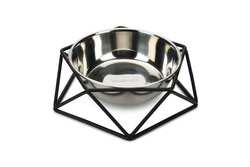 Beeztees - Beeztees Köpek Mama Su Kabı, Paslanmaz Çelik, 21,5cm, 700ml