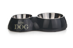 Beeztees - Beeztees Köpek Mama Su Kabı, Paslanmaz Çelik, 31cm, 1400ml