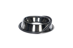 Beeztees Köpek Mama Su Kabı, Paslanmaz Çelik, Kaymaz, 18cm, 700ml - 3