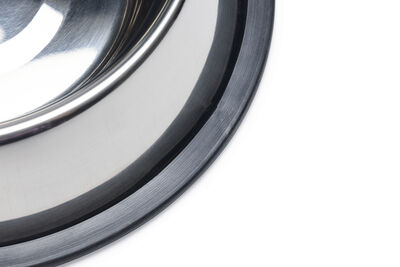 Beeztees Köpek Mama Su Kabı, Paslanmaz Çelik, Kaymaz, 18cm, 700ml - 5