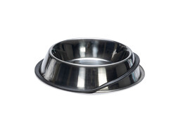 Beeztees Köpek Mama Su Kabı, Paslanmaz Çelik, Kaymaz, 22cm, 1,6L - Thumbnail