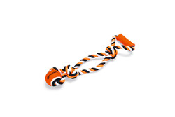 Beeztees Köpek Oyuncağı, Diş İpi Ucunda Tenis Topu, TPR Tutamaçlı, 50x13,5x6,3cm - Beeztees