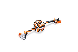 Beeztees Köpek Oyuncağı, Diş İpinden Top ve İpi, 27x7x7cm, 105gr - Beeztees