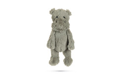Beeztees - Beeztees Köpek Oyuncağı, Hipo, Peluş, Gri, 40x20x13cm