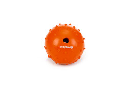 Beeztees - Beeztees Köpek Oyuncağı, Ödül ve Oyun Topu, Kauçuk, Turuncu, 7cm
