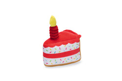 Beeztees - Beeztees Köpek Oyuncağı, Pasta Dilimi, Peluş, Renkli, 19x14x11cm