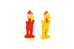 Beeztees - Beeztees Köpek Oyuncağı, Sesli, Hindi, Lateks, Çeşitli Renklerde, 16x7x6,5cm