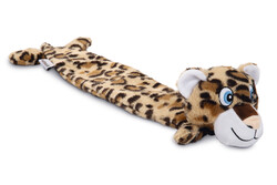 Beeztees - Beeztees Köpek Oyuncağı, Sesli, Leopar, Peluş, Kahverengi, 53x10x5cm