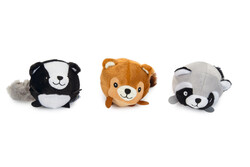 Beeztees Köpek Oyuncağı, Sesli, Peluş, Çeşitli Renklerde, 11cm - Beeztees