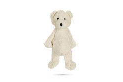 Beeztees - Beeztees Köpek Oyuncağı, Tavşan, Peluş, Beyaz, 40x20x13cm