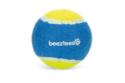 Beeztees - Beeztees Köpek Oyuncağı, Tenis Topu, Mavi/Sarı, 10cm