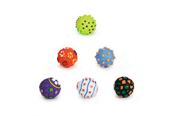 Beeztees - Beeztees Köpek Oyuncağı, Top, Vinyl, Çeşitli Tipler ve Renklerde, S, 5cm