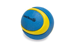 Beeztees - Beeztees Köpek Oyuncağı, Yüzen, Tenis Topu, Kauçuk, Mavi/Sarı, 6,3cm