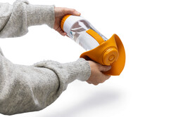 Beeztees Köpek Seyahat Su Şişesi, Ödül Kabı, Silikon, Çeşitli Renklerde, 25x9x9cm, 600ml - 9