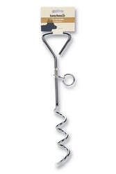 Beeztees Köpek ve Kedi Bahçe Bağlama Kancası, 27Kg'ye Kadar, 41x0,8cm - Beeztees