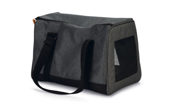 Beeztees Köpek veya Kedi Taşıma Çantası, 5Kg'ye kadar, Antrasit, 40x20x29cm - 2