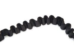 Beeztees Köpek Yürüyüş ve Koşu Şok Emicili Gezdirme Kayışı ve Bel Kemeri, Siyah, 100-130cm, 25mm - 4