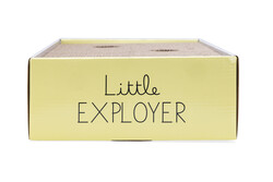 Beeztees Yavru Kedi Karton Tırmalama ve Oyuncağı, 25x42x10cm - Thumbnail