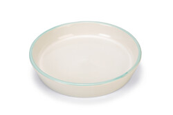 Beeztees Yavru Kedi Mama Su Kabı, Seramik, Gri Mint, 17,5cmx3,5cm - Beeztees