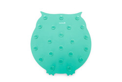 Beeztees Yavru Köpek Mama Yeme Oyuncağı, Baykuş Şeklinde, Silikon, Yeşil, 30x28cm - Thumbnail