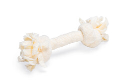 Beeztees Yavru Köpek Oyuncağı, Çift Düğümlü Diş İpi, Peluş, Pembe, 20x6x4,5cm - Beeztees