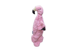 Beeztees - Beeztees Yavru Köpek Oyuncağı, Flamingo, Peluş, Pembe, 43x24x4cm