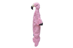 Beeztees - Beeztees Yavru Köpek Oyuncağı, Flamingo, Peluş, Pembe, 72x27x5cm