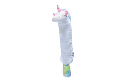 Beeztees - Beeztees Yavru Köpek Oyuncağı, Unicorn, Peluş, Beyaz, 49x10x14cm