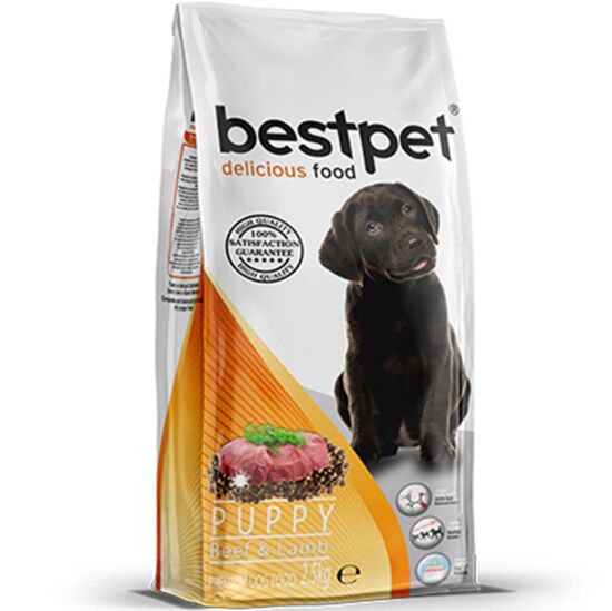 Bestpet Puppy Biftek ve Kuzu Etli Yavru Köpek Maması 15 Kg - 2