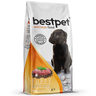 Bestpet Puppy Biftek ve Kuzu Etli Yavru Köpek Maması 15 Kg