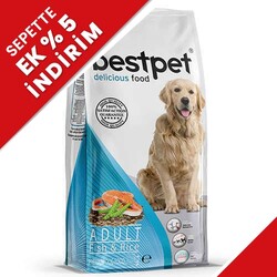 Bestpet Fish Balık Etli Yetişkin Köpek Maması 15 Kg - Bestpet