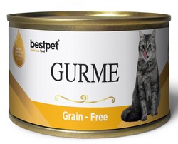 Bestpet - Bestpet Gold Gurme Chicken Tahılsız Tavuklu Kedi Konservesi 85 Gr