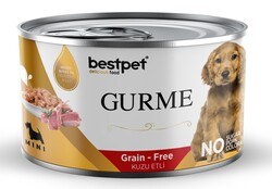Bestpet - Bestpet Gold Gurme Mini Tahılsız Kuzu Etli Yavru Köpek Konservesi 200 Gr