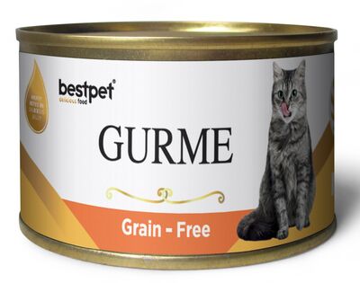 Bestpet Gold Gurme Salmon Tahılsız Somonlu Kedi Konservesi 85 Gr