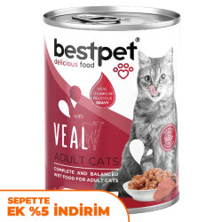 Bestpet Gravy Parça Dana Etli Kedi Konservesi 400 Gr - Bestpet