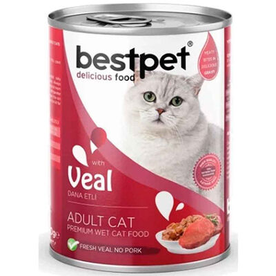 Bestpet Gravy Parça Dana Etli Kedi Konservesi 400 Gr